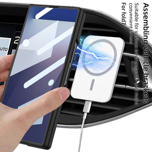 Ultra - thin Magbetic Phone Case With Screen Protector For Galaxy Z Fold7/6