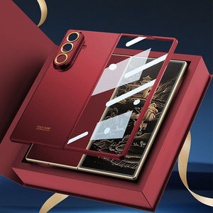 Ultra - thin Phone Case With Screen Protector For Galaxy Z Fold7/6