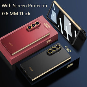 Ultra - thin Phone Case With Screen Protector For Galaxy Z Fold7/6