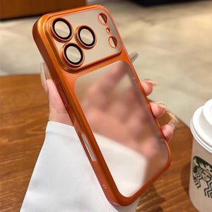 Unique Candy Color Hard Translucent Fashion Bumper Frosted Not Yellowing Case for iPhone 17 Series