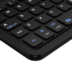 Wireless Leather Keyboard With Bluetooth Mouse And Stylus For Galaxy Z Fold
