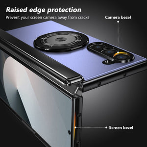 360° Magnetic Bracket Shockproof Phone Case With Screen Protector For Galaxy Z Fold 7/6/5/4