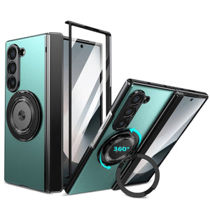 360° Magnetic Bracket Shockproof Phone Case With Screen Protector For Galaxy Z Fold 7/6/5/4