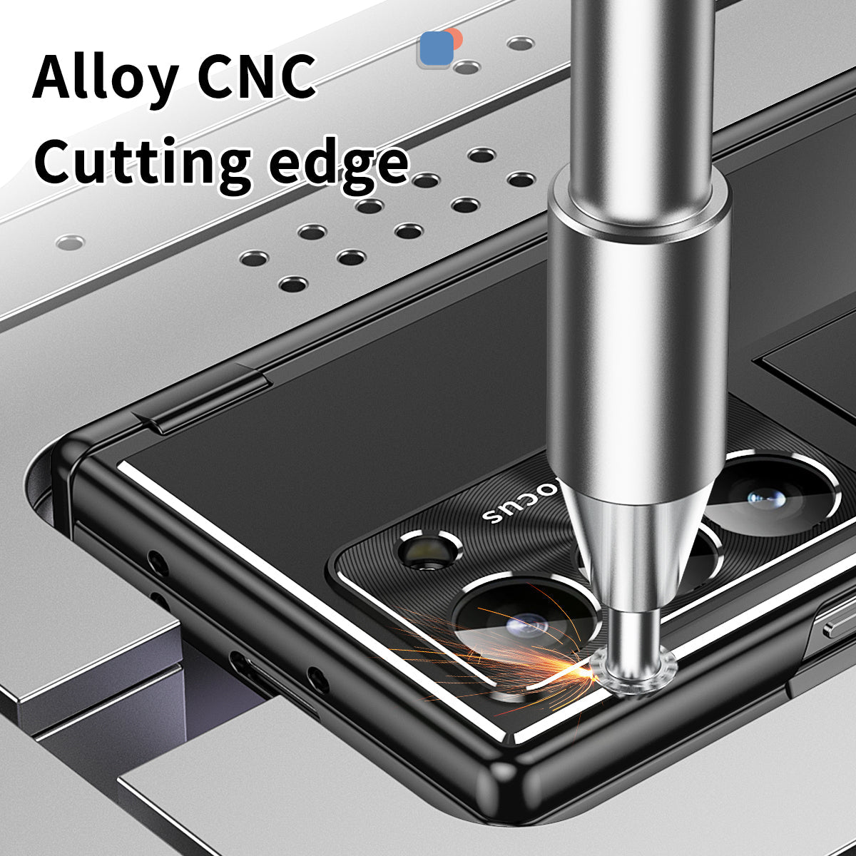 Aluminum Alloy Electroplating Shockproof Phone Case For Galaxy Z Fold 7/6/5/4/3