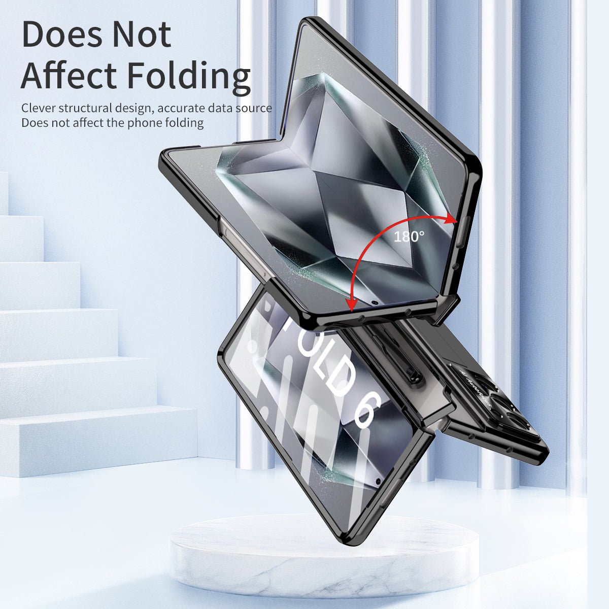 Armor Electroplated Shockproof Phone Case With Screen Protector For Galaxy Z Fold 7/6/5/4/3