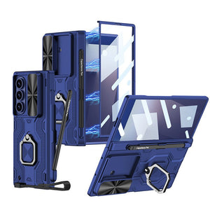 Armor Outdoor All - inclusive Phone Case With Pen Slot & Snap Ring For Galaxy Z Fold 7