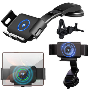 Automatic Clamping Car Wireless Charger for Galaxy Z Fold Air Vent Mount Phone Holder
