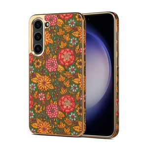 Bohemia Retro Anti - fall Protective Phone Case For Galaxy