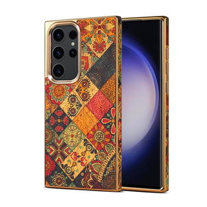 Bohemia Retro Anti - fall Protective Phone Case For Galaxy