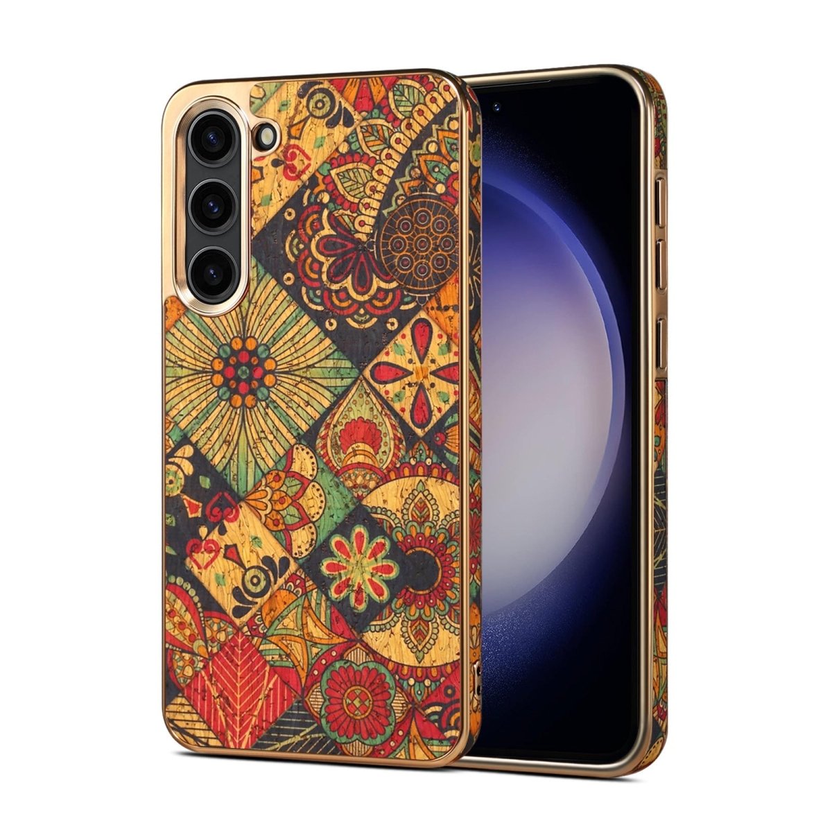 Bohemia Retro Anti - fall Protective Phone Case For Galaxy