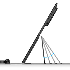 Business Keyboard Leather Cover With Bluetooth Mouse & Stylus For Galaxy Z TriFold