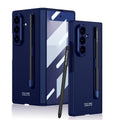 Business - style Magnetic Hinge Phone Case With Pen Slot & Stylus For Galaxy Z Fold7