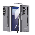 Business - style Pen Slot & Stylus Phone Case With Back Screen Protector For Galaxy Z Fold 7/6/5/4