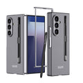 Business - style Phone Case With Pen Slot & Stylus For Galaxy Z Fold 7/6/5/4