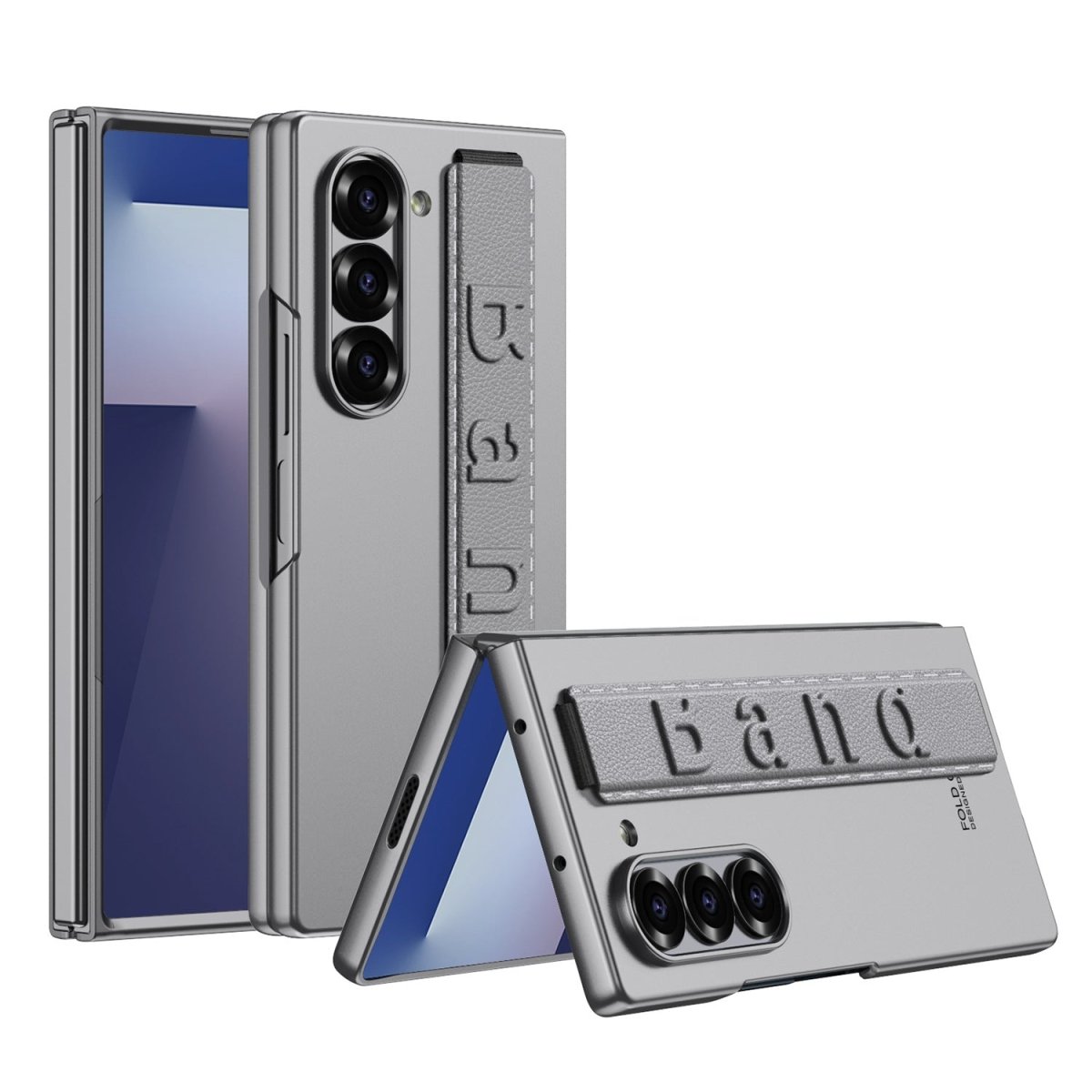 Business - style Wristband Anti - drop Phone Case For Galaxy Z Fold7