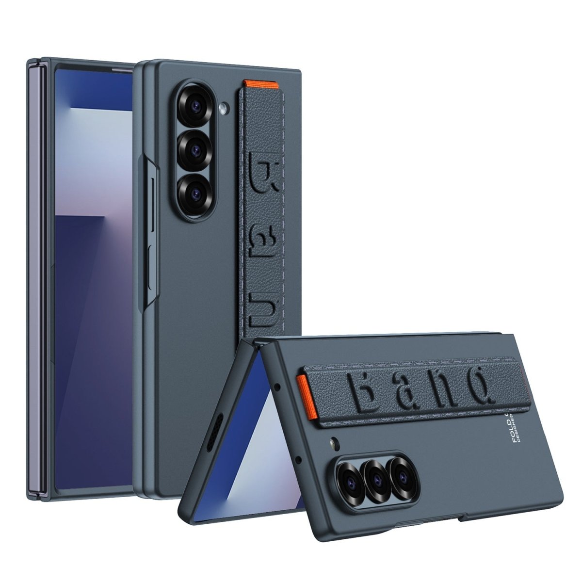 Business - style Wristband Anti - drop Phone Case For Galaxy Z Fold7