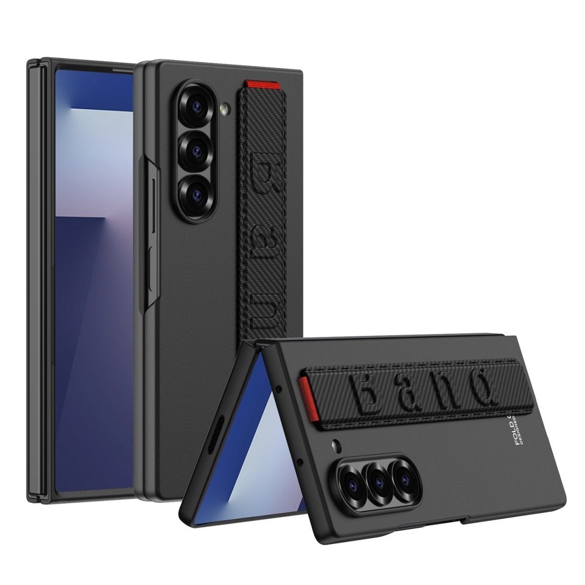 Business - style Wristband Anti - drop Phone Case For Galaxy Z Fold7