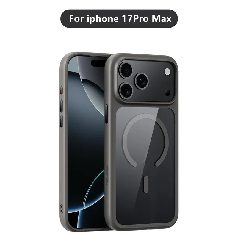Clear Shockproof Magsafe Active Touch Camera Button Wireless Charging Case For iPhone 17 Series