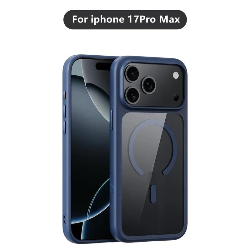 Clear Shockproof Magsafe Active Touch Camera Button Wireless Charging Case For iPhone 17 Series
