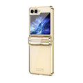 Electroplating Clear Phone Case For Galaxy Z Flip 7/6/5/4/3