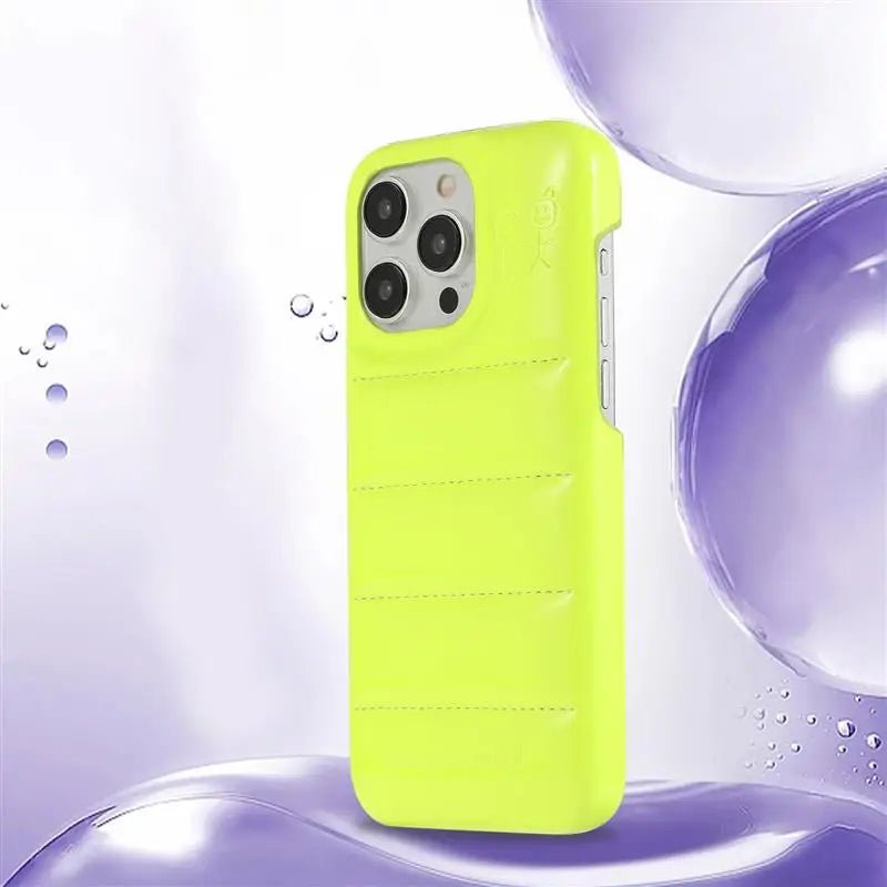 Fashion Warm Winter Jacket The Puffer Phone Case For iPhone 16 15 14 13 Series