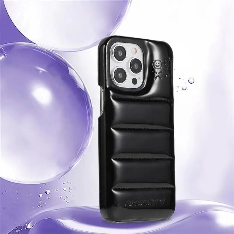 Fashion Warm Winter Jacket The Puffer Phone Case For iPhone 16 15 14 13 Series