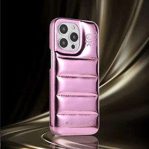 Fashion Warm Winter Jacket The Puffer Phone Case For iPhone 16 15 14 13 Series