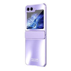 Frosted Plating Phone Case For Galaxy Z Flip 7/6/5/4/3