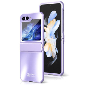 Frosted Plating Phone Case For Galaxy Z Flip 7/6/5/4/3