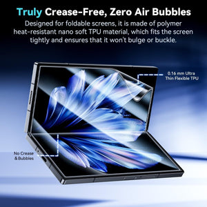 Galaxy Z Fold7 Fold6 Fold5 Foldable Screen Protector With Auto Align Mounting Frame Kit