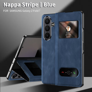 Leather Phone Cover For Galaxy Z Fold Series