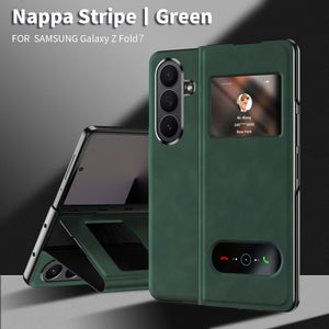 Leather Phone Cover For Galaxy Z Fold Series