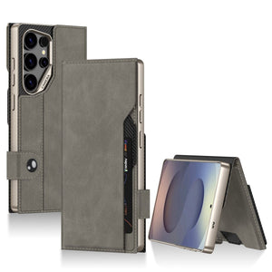 Leather Shockproof Phone Case For Galaxy S25 Ultra