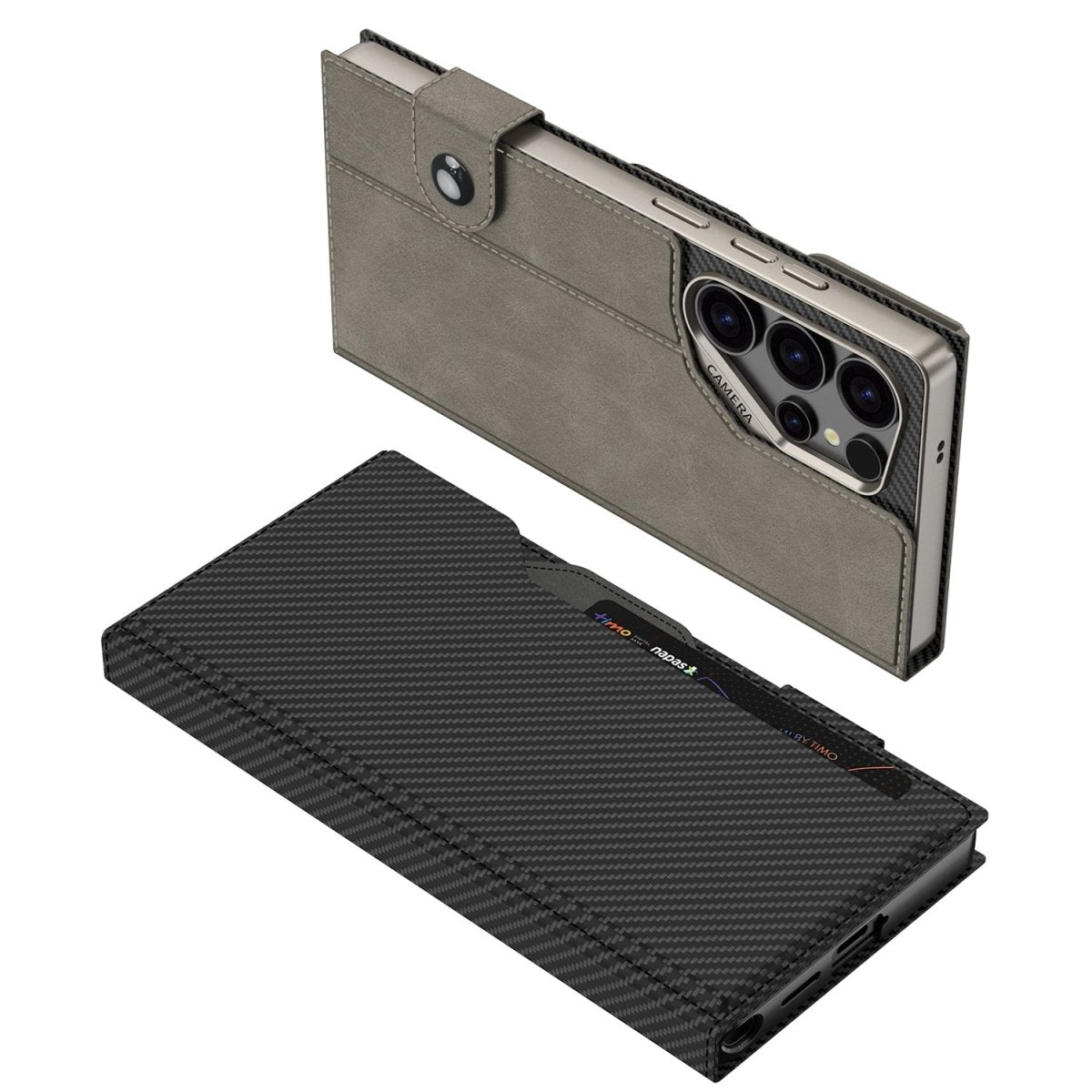 Leather Shockproof Phone Case For Galaxy S25 Ultra