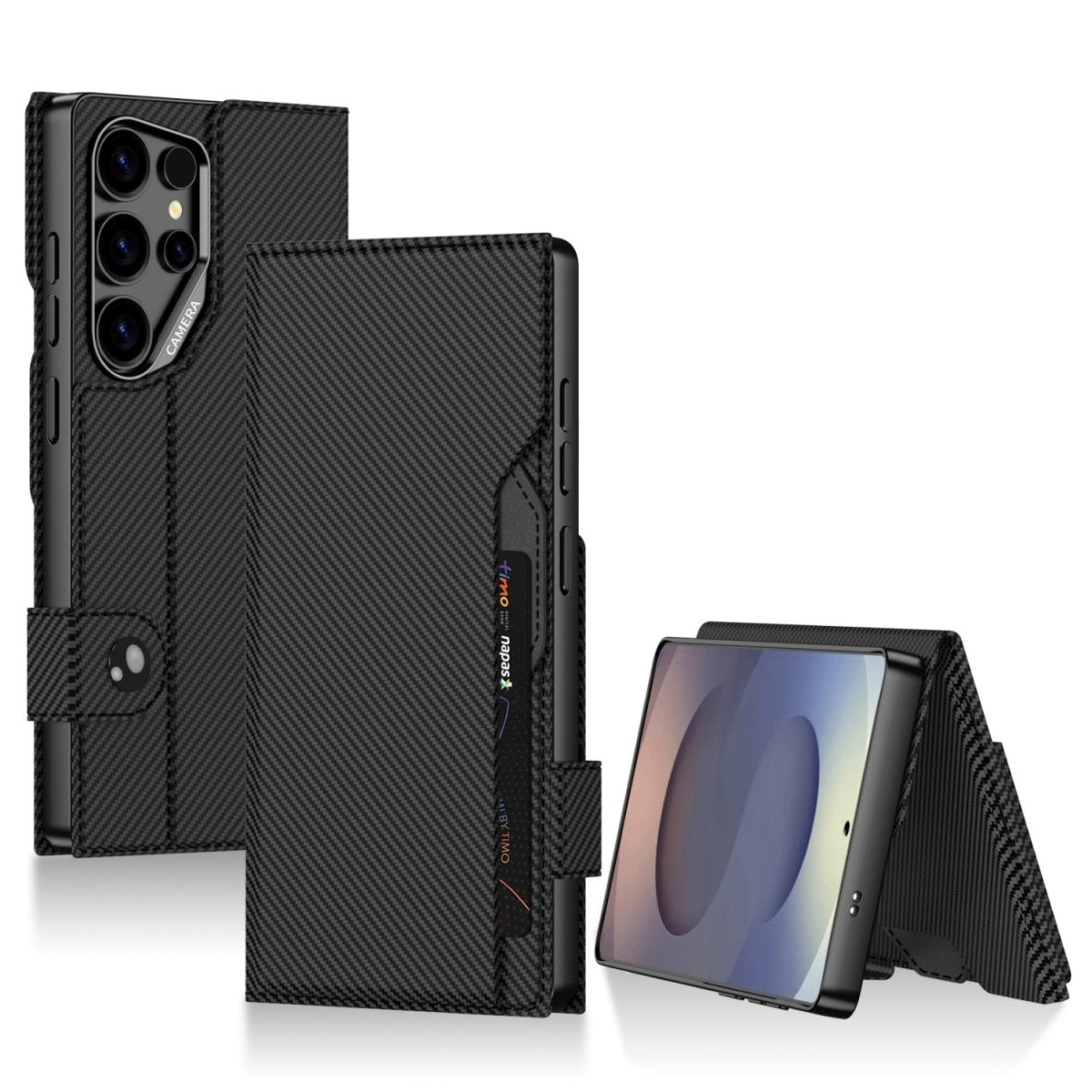 Leather Shockproof Phone Case For Galaxy S25 Ultra