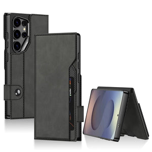 Leather Shockproof Phone Case For Galaxy S25 Ultra