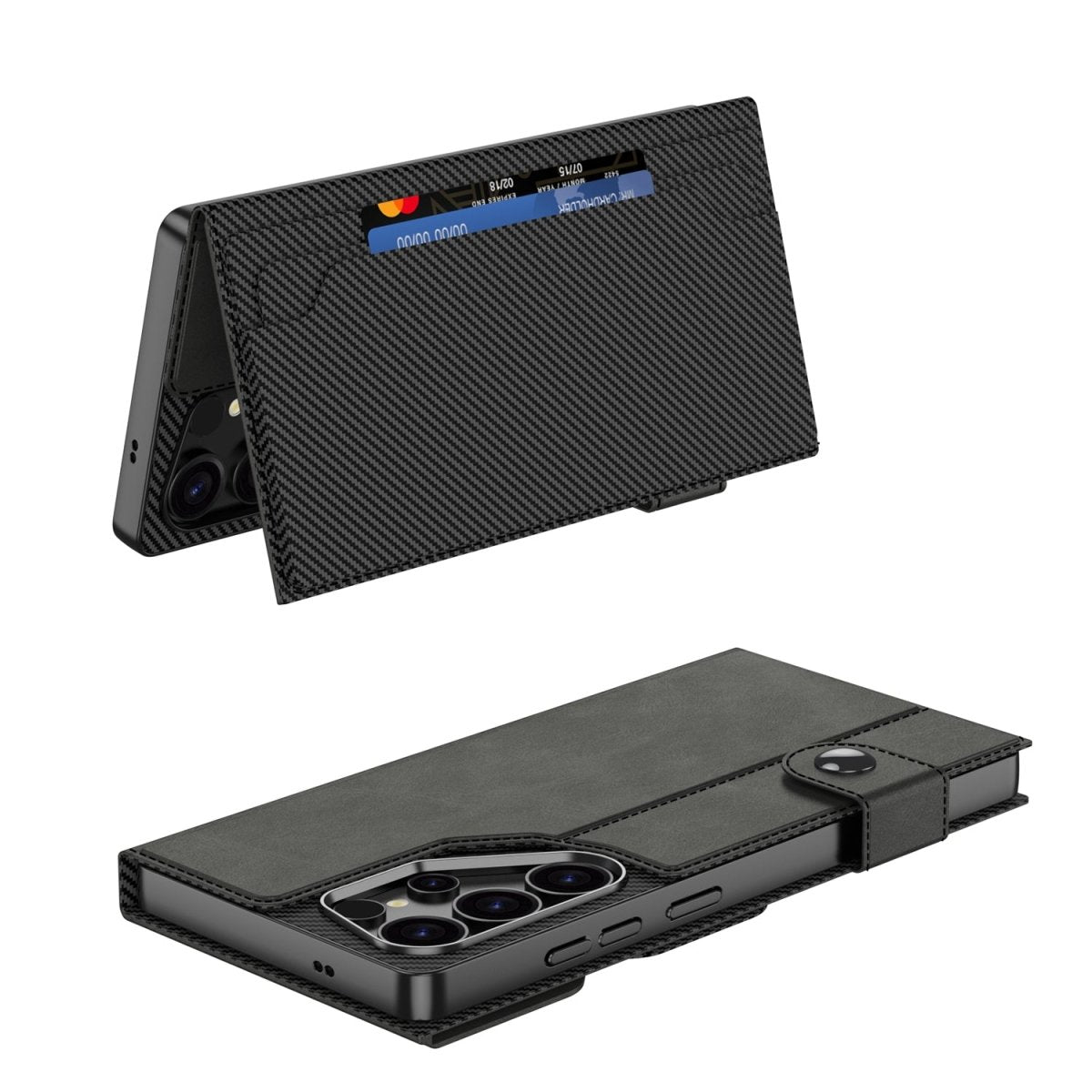 Leather Shockproof Phone Case For Galaxy S25 Ultra