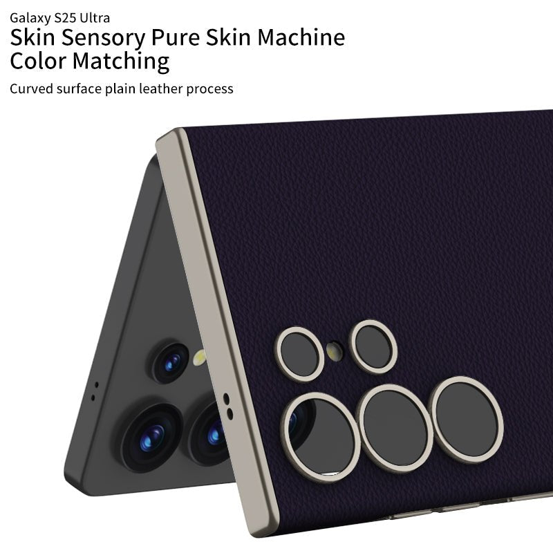 Leather Shockproof Phone Case For Galaxy S26 S25 S24 S23 Ultra