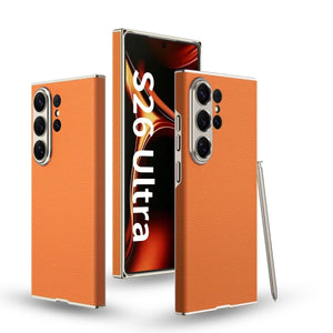 Leather Shockproof Phone Case For Galaxy S26 S25 S24 S23 Ultra