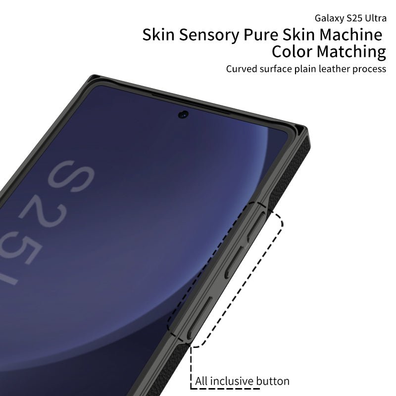 Leather Shockproof Phone Case For Galaxy S26 S25 S24 S23 Ultra