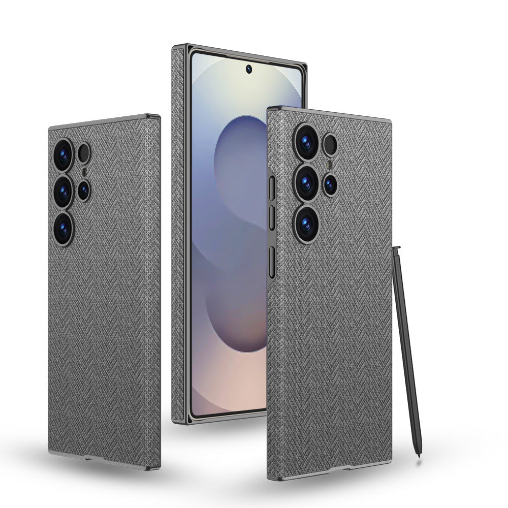 Luxurious Leather Shockproof Phone Case For Galaxy S25Ultra