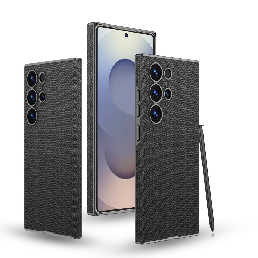 Luxurious Leather Shockproof Phone Case For Galaxy S25Ultra