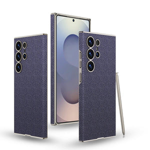 Luxurious Leather Shockproof Phone Case For Galaxy S25Ultra