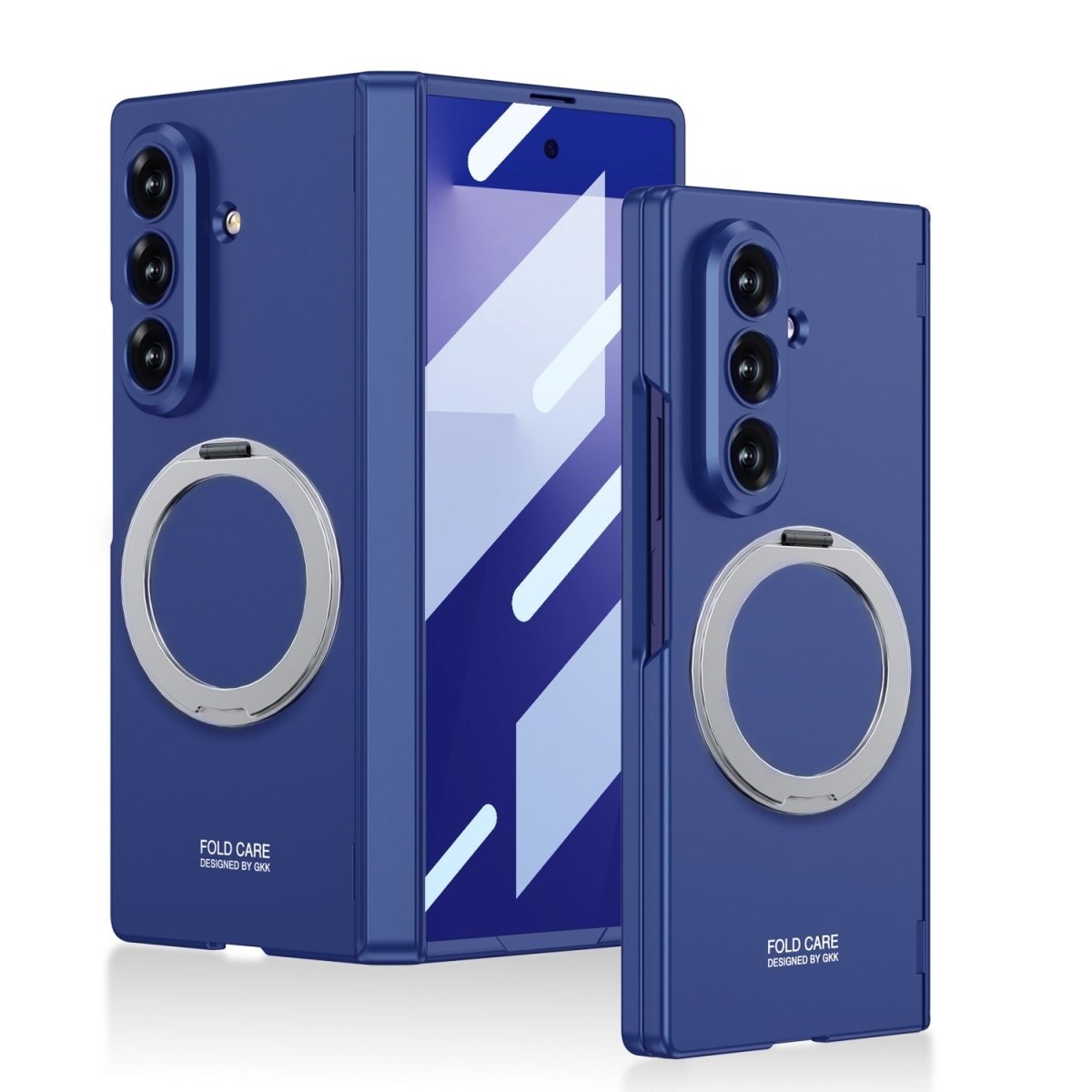 Luxurious Magnetic Ring Holder Phone Case For Galaxy Z Fold 7