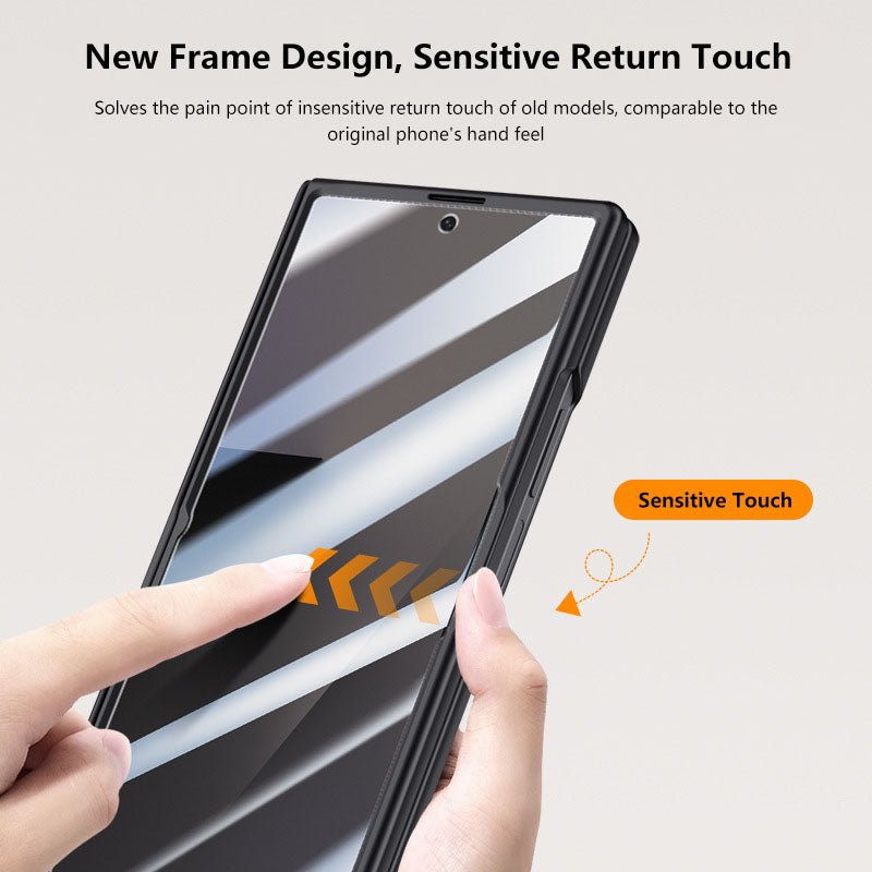 Luxurious Magnetic Ring Holder Phone Case For Galaxy Z Fold 7