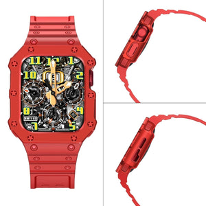 Luxury Case Strap For Apple Watch 44/45 mm