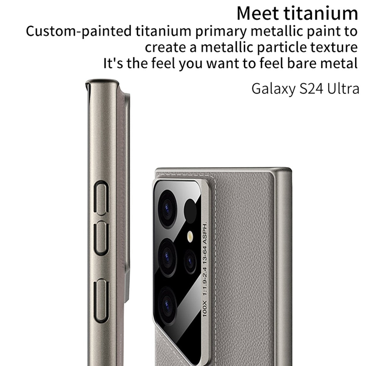 Luxury Leather All - inclusive Anti - fall Protective Phone Case For Galaxy S25 S24 S23 Ultra