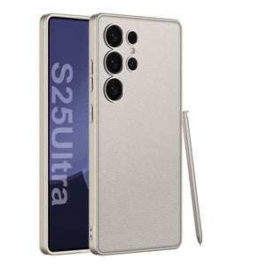 Luxury Leather All - inclusive Protective Phone Case For Galaxy S26 S25 S24 Ultra