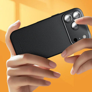 Luxury Premium Leather Magnetic Lens Full Protect Phone Case For Apple iPhone iPhone 17 Series