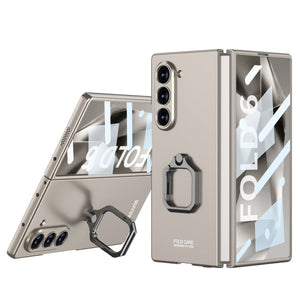 Luxury Shockproof Phone Case With Ring Holder For Galaxy Z Fold 6/7